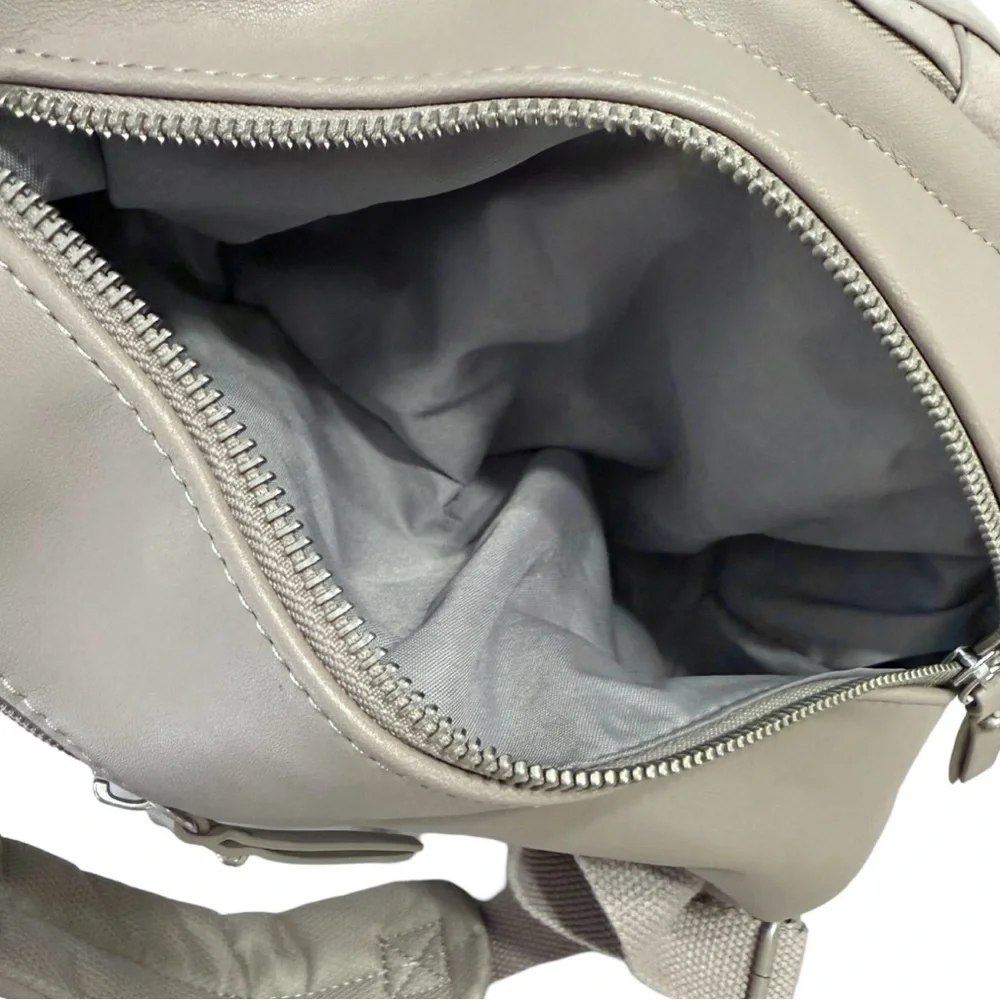 Skip Hop Greenwich Grey Diaper Bag Backpack With Changing Pad & Stroller Straps